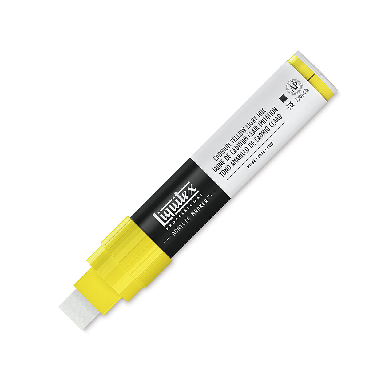 Liquitex Paint Marker - Cadmium Yellow Light Hue, 15mm Tip