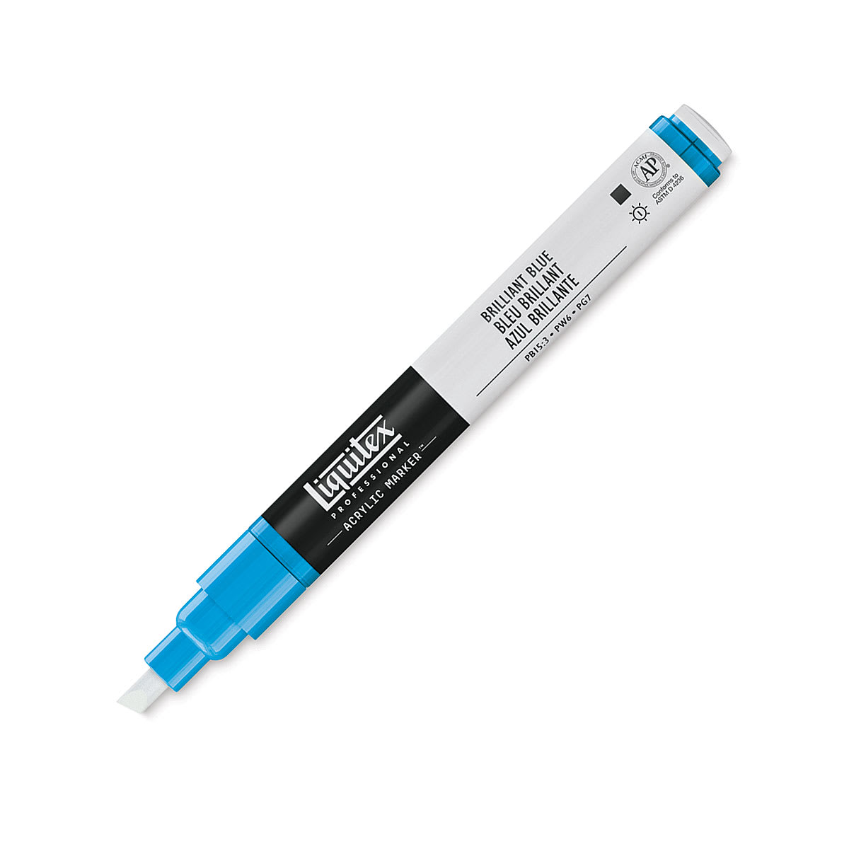 Liquitex Paint Marker - Brilliant Blue Marker with 2mm Tip