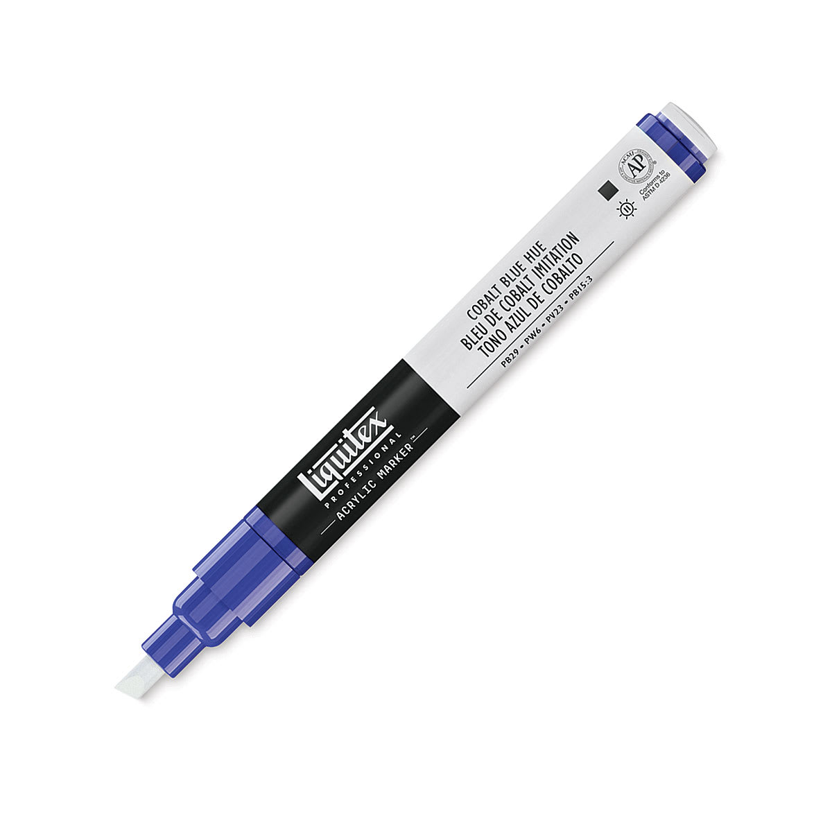 Liquitex Paint Marker - Cobalt Blue Hue, 2mm Tip