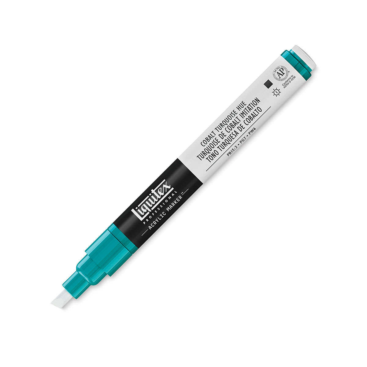 Liquitex Paint Marker - Cobalt Turquoise Hue, 2mm Tip