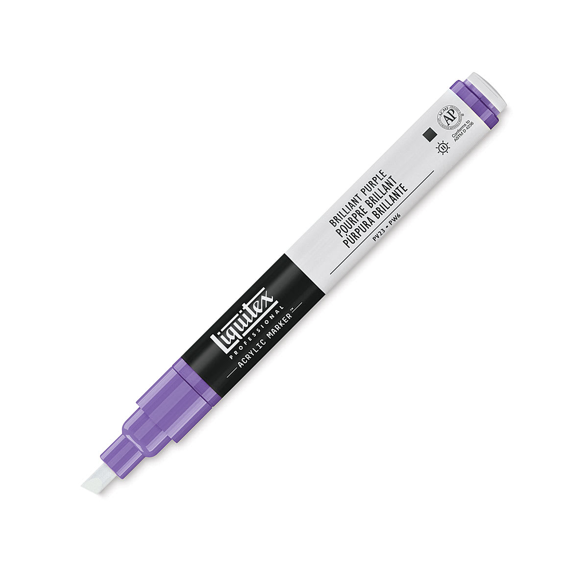 Liquitex Paint Marker - Brilliant Purple, 2mm Tip