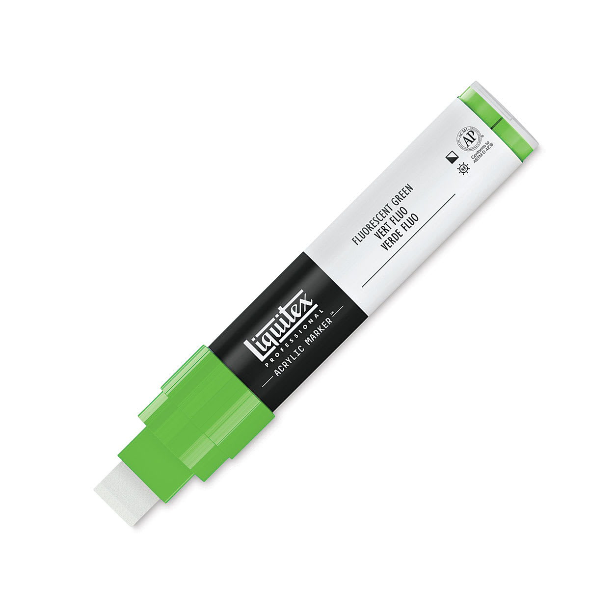 Liquitex Paint Marker - Fluorescent Green 15mm Tip