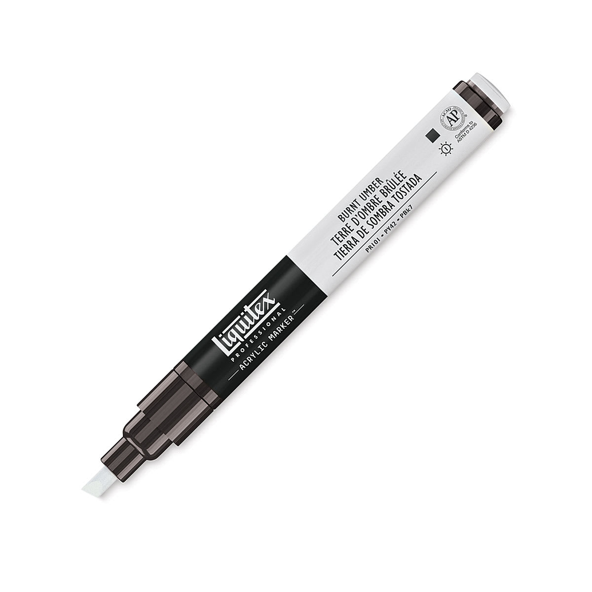 Liquitex Paint Marker - Burnt Umber, 2mm Tip