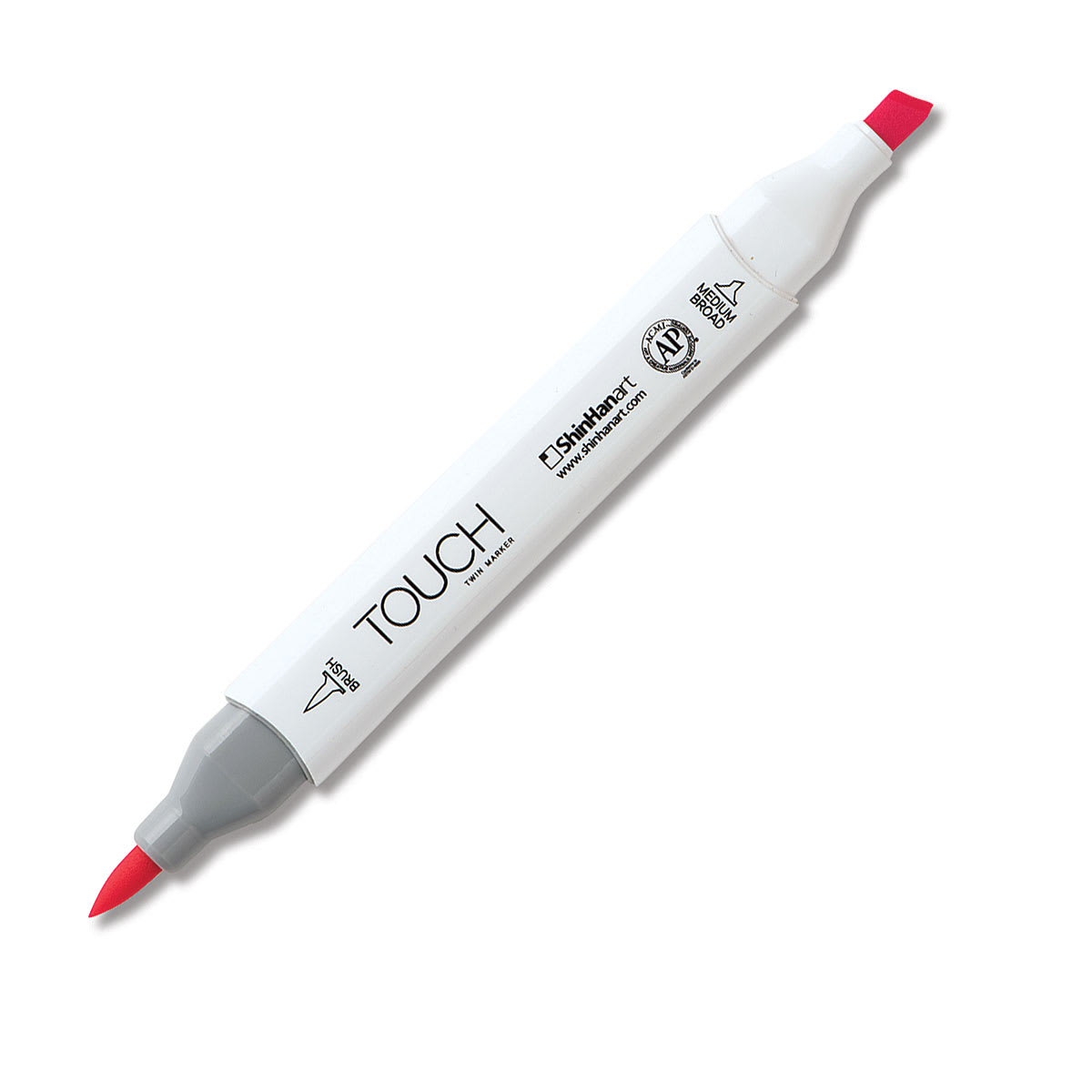 ShinHan Touch Twin Brush Marker - Vivid Pink (marker)