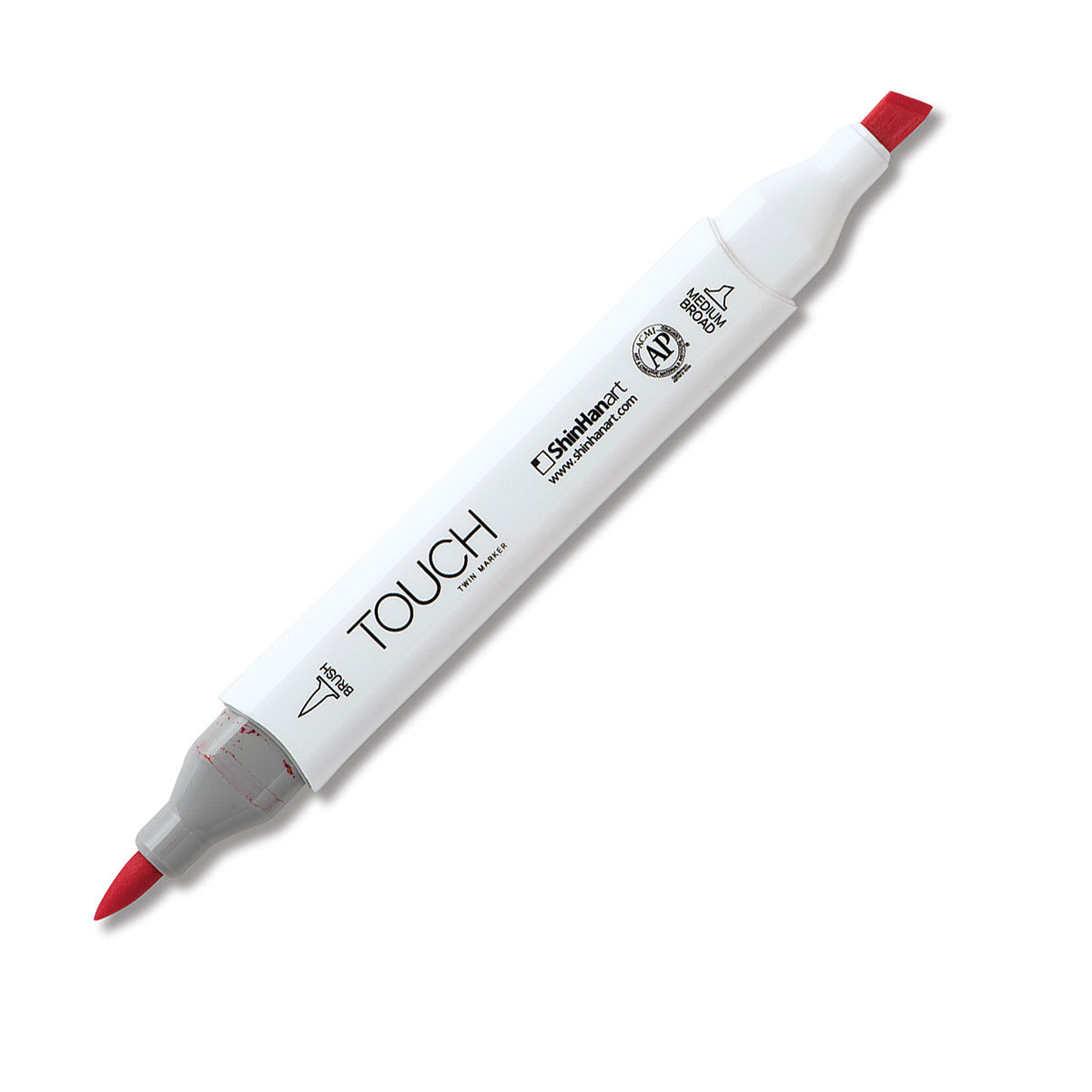 ShinHan Touch Twin Brush Marker - Carmine (marker)
