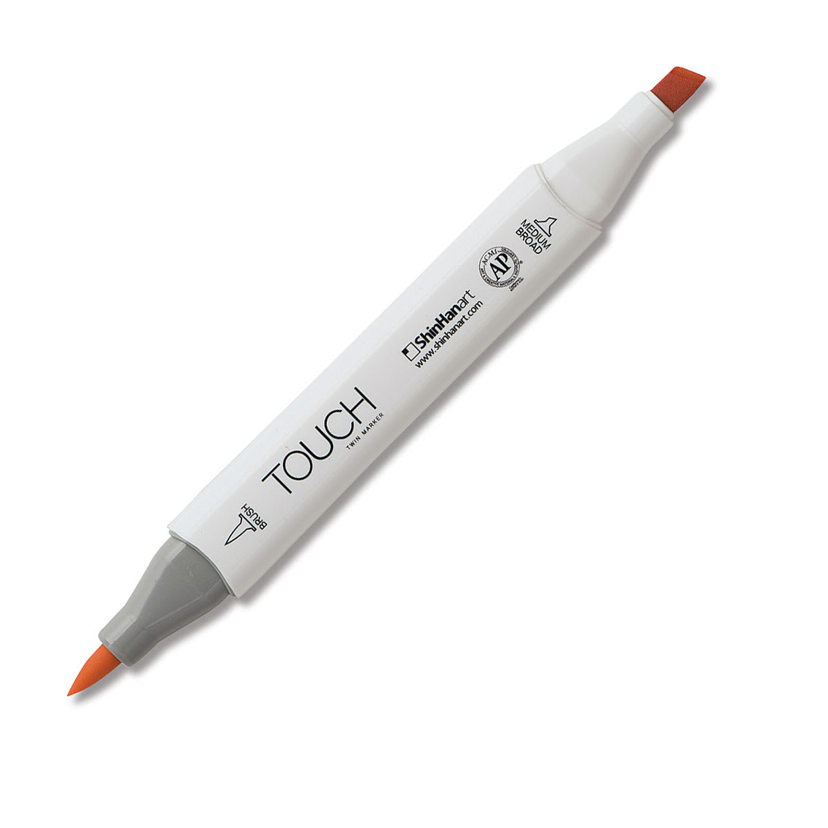ShinHan Touch Twin Brush Marker - Salmon Pink (marker)