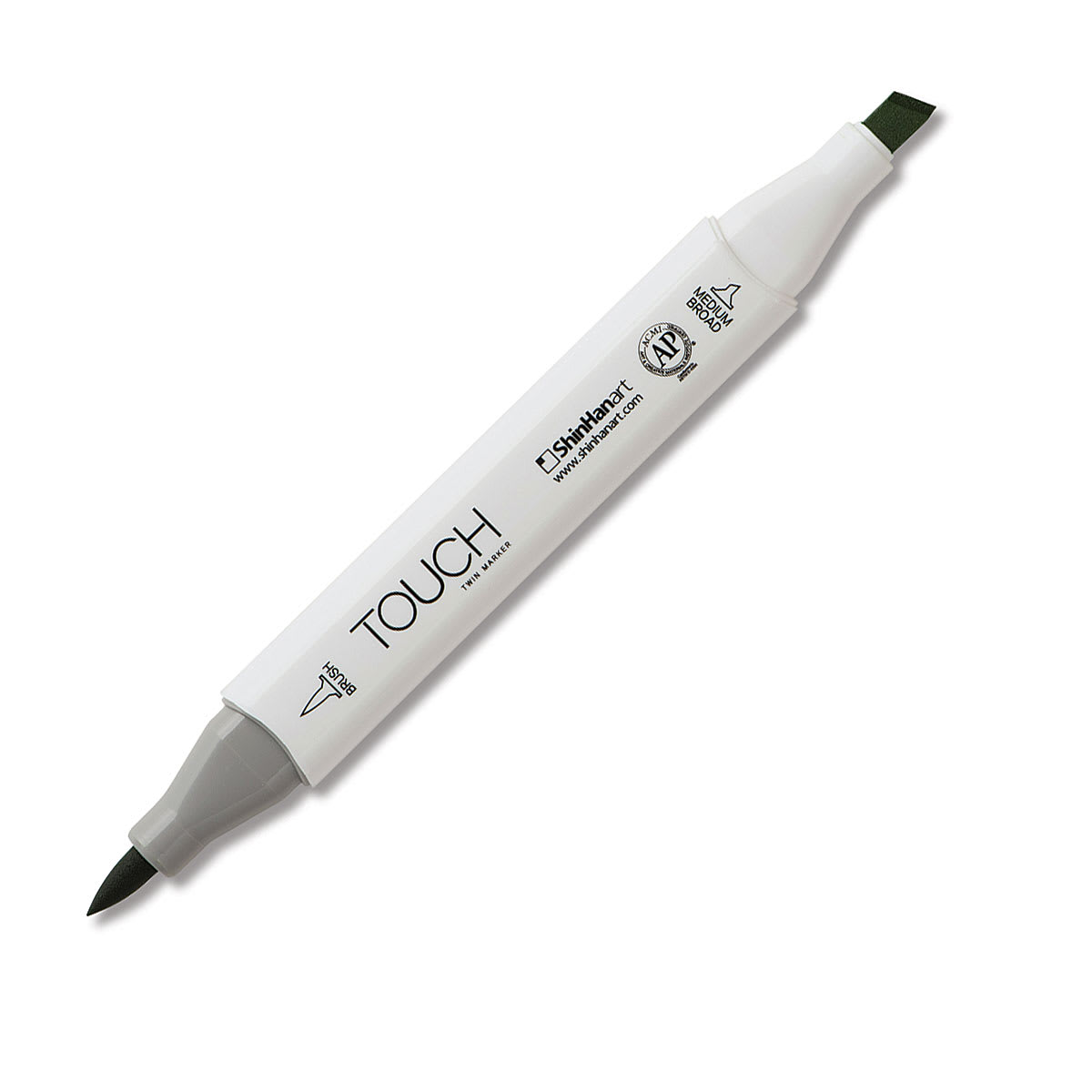 ShinHan Touch Twin Brush Marker - Grass Green (marker)