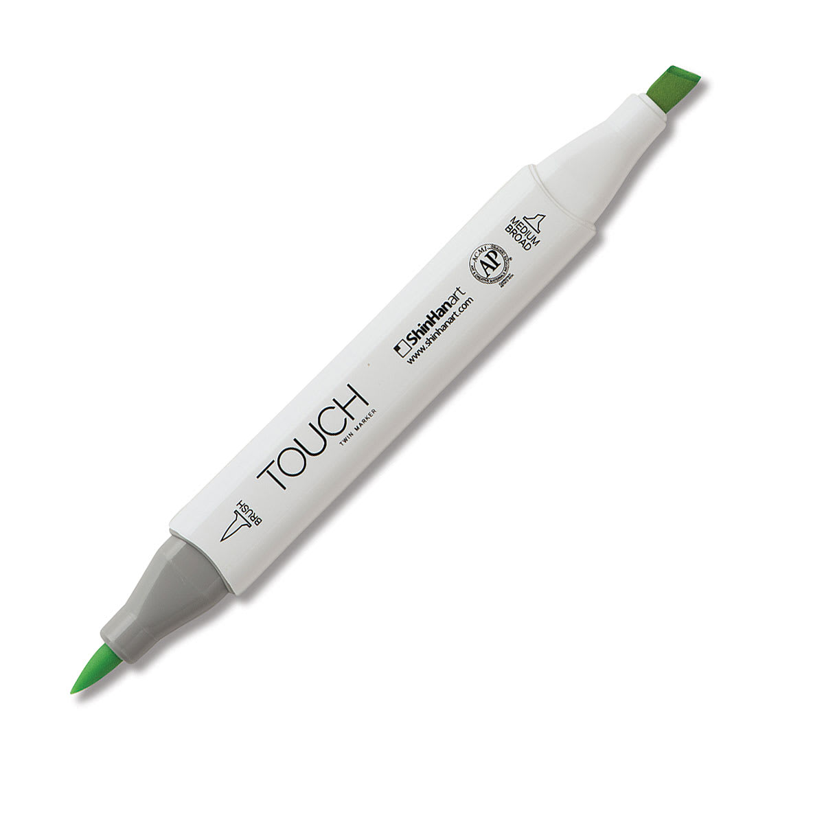 ShinHan Touch Twin Brush Marker - Spring Dim Green (marker)