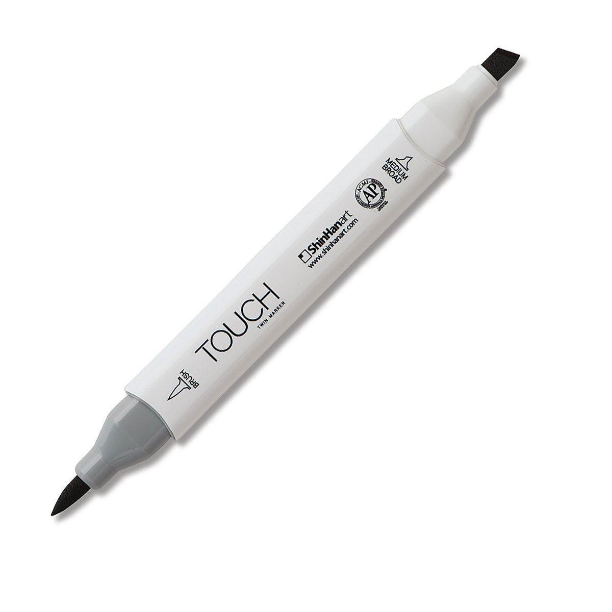 ShinHan Touch Twin Brush Marker - Mahogany (marker)