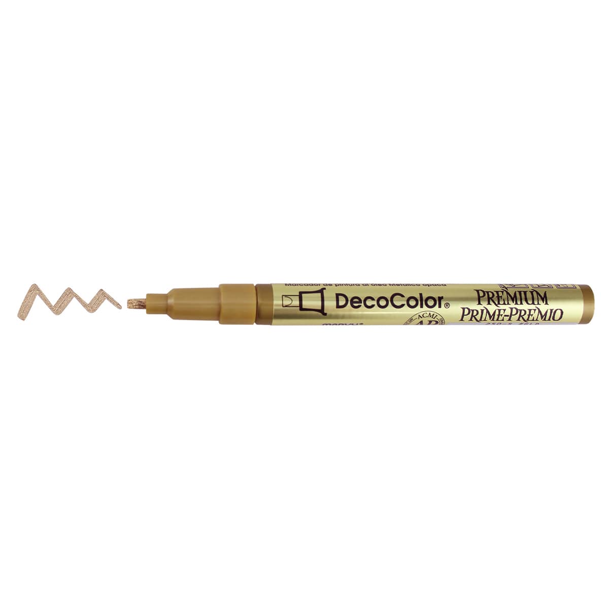 DecoColor Premium Paint Marker Gold - Carded