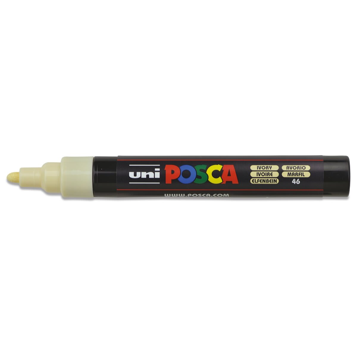 Posca Paint Marker - Ivory, Bullet Tip, 2.5 mm