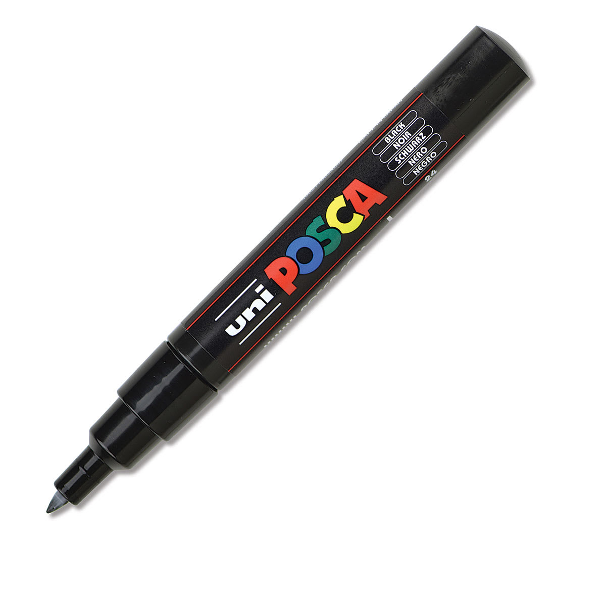 Posca Paint Marker - Black, X-Fine, Bullet Tip, 0.7 mm
