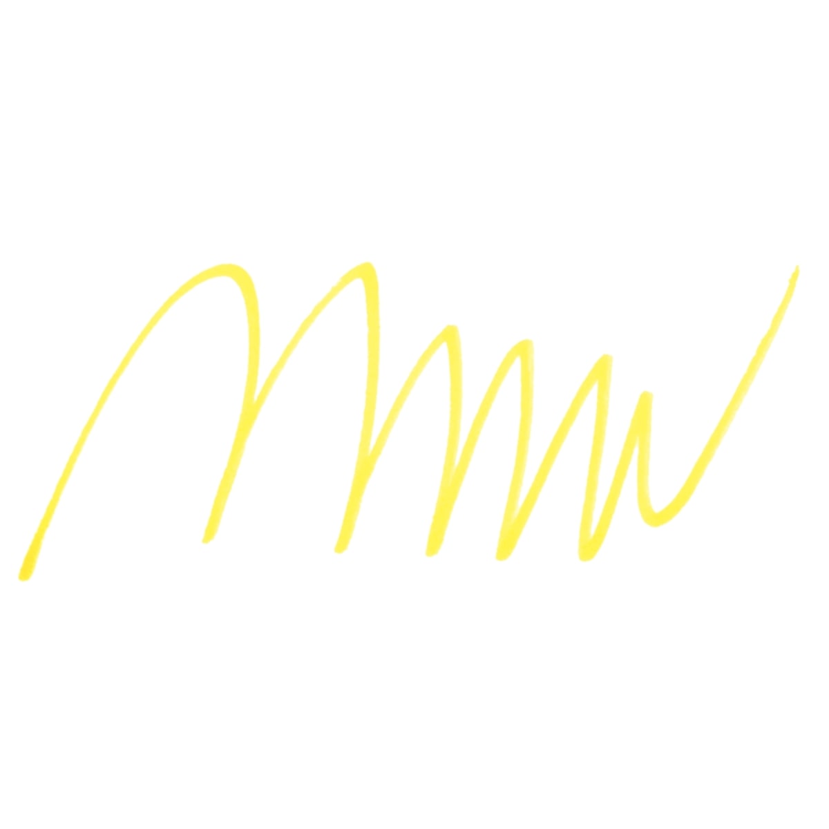 Uni Posca Paint Marker - Yellow, X-Fine Tip, 0.7 mm swatch