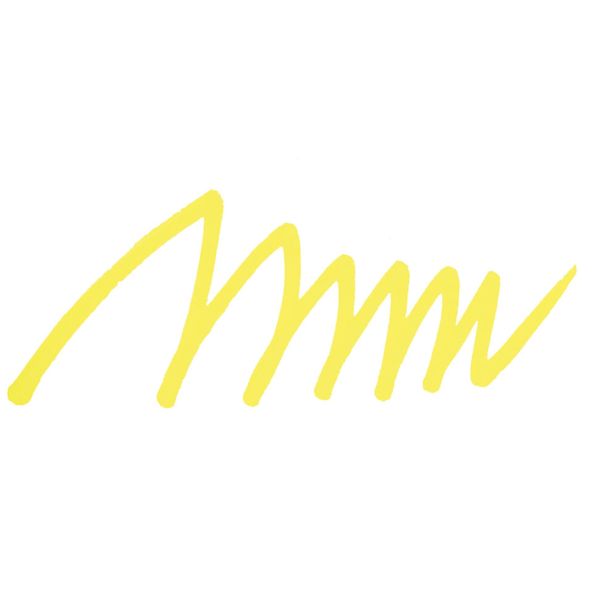 Uni Posca Paint Marker - Sunshine Yellow, Fine, Bullet Tip, 0.9-1.3 mm, swatch only