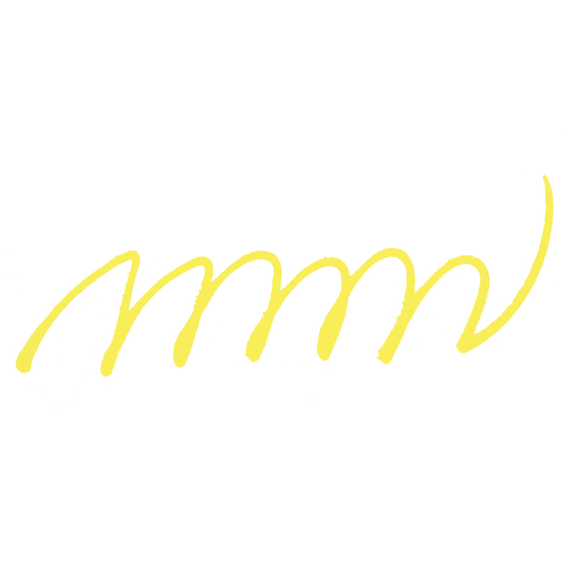 Uni Posca Paint Marker - Sunshine Yellow, X-Fine Tip, 0.7 mm, swatch only