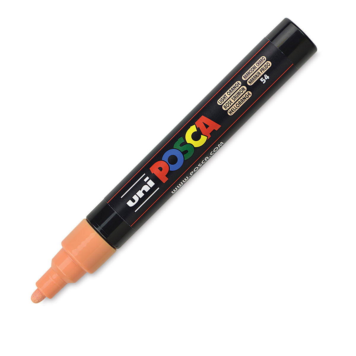 Posca Paint Marker - Light Orange, Bullet Tip, 2.5 mm