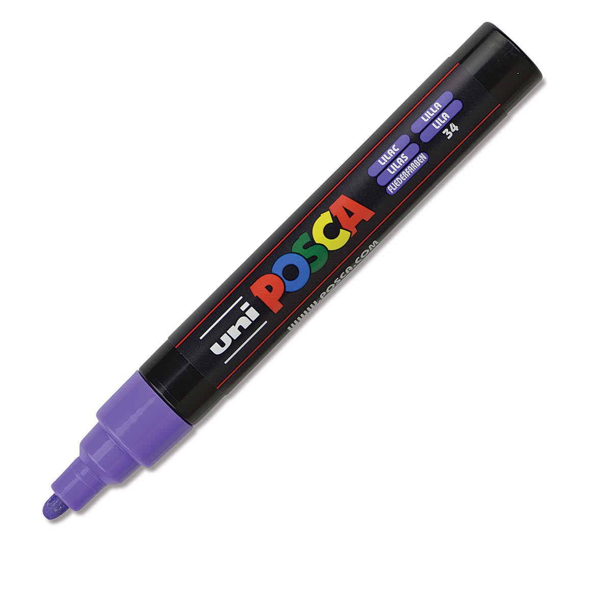 Posca Paint Marker - Lilac, Bullet Tip, 2.5 mm
