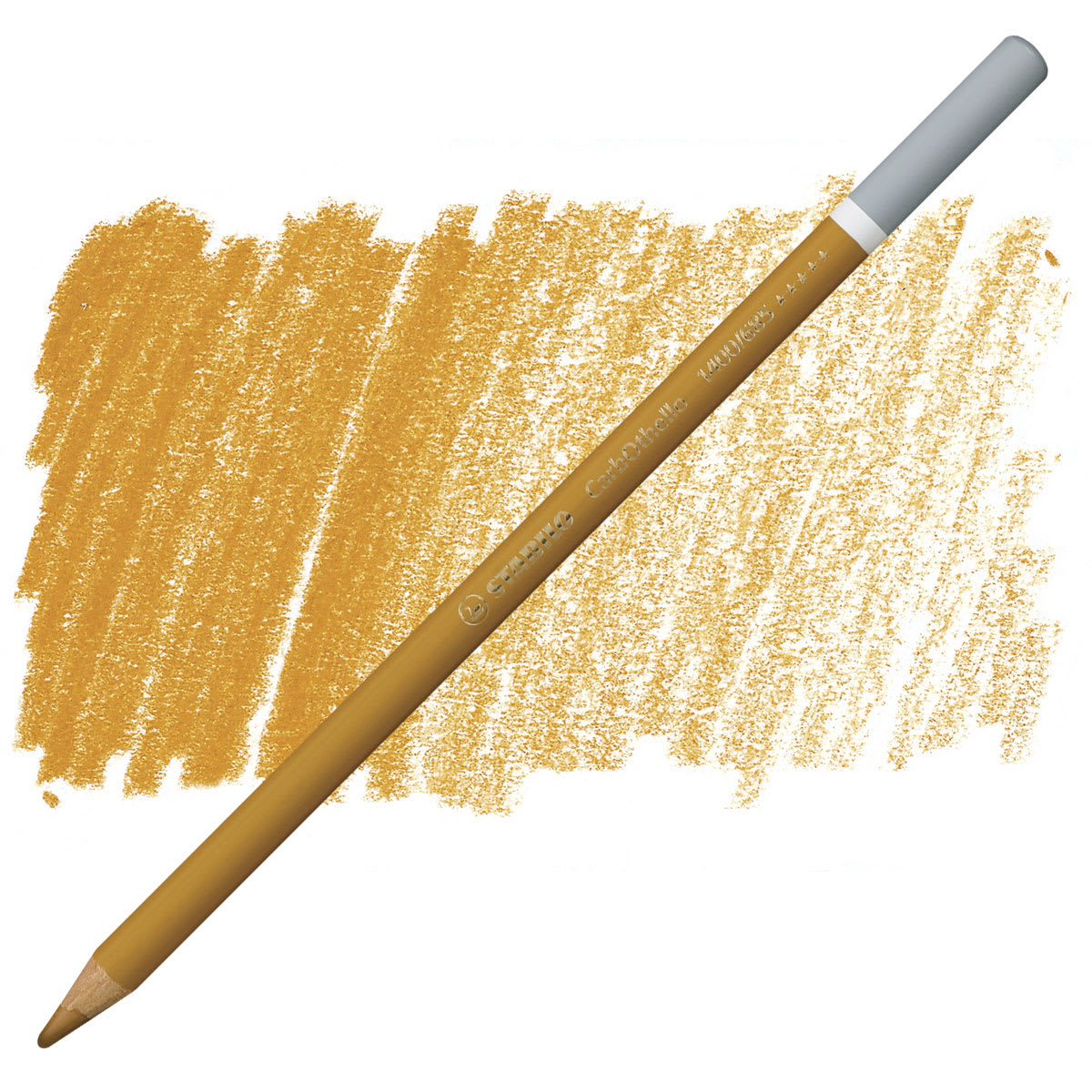 Stabilo CarbOthello Pastel Pencil - Sienna pencil and swatch