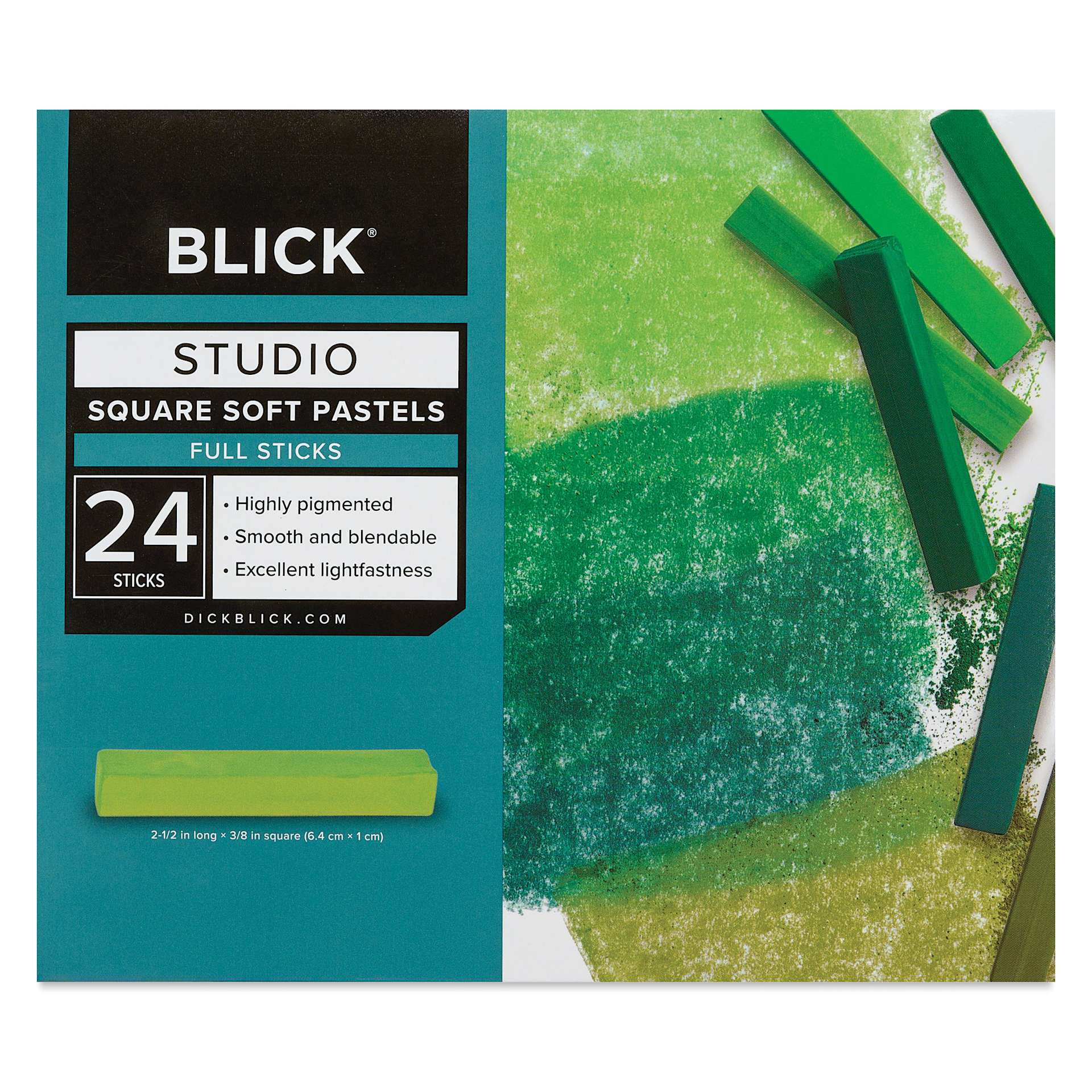 Blick Studio Pastel Set - Landscape Colors, Set of 24, front of packaing 