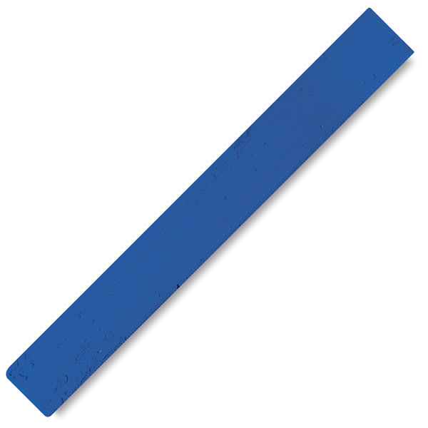 Holbein Artists' Oil Pastels - Single Cobalt Blue pastel shown at angle
