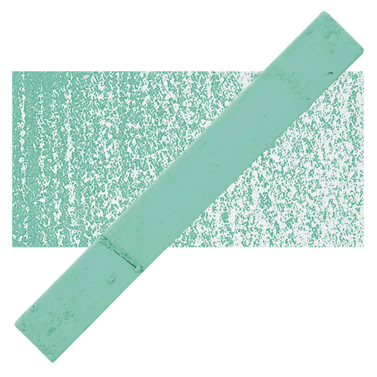 Holbein Artists’ Oil Pastel - Focus Green 5 oil pastel and swatch
