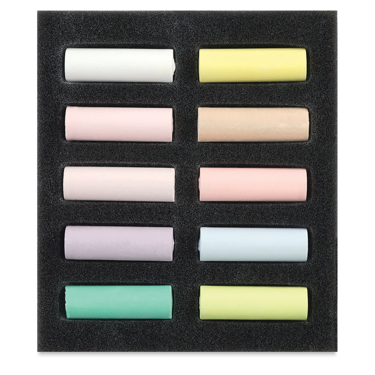 Rembrandt Soft Pastels Set of 10, Highlights, Half-Sticks. In package.