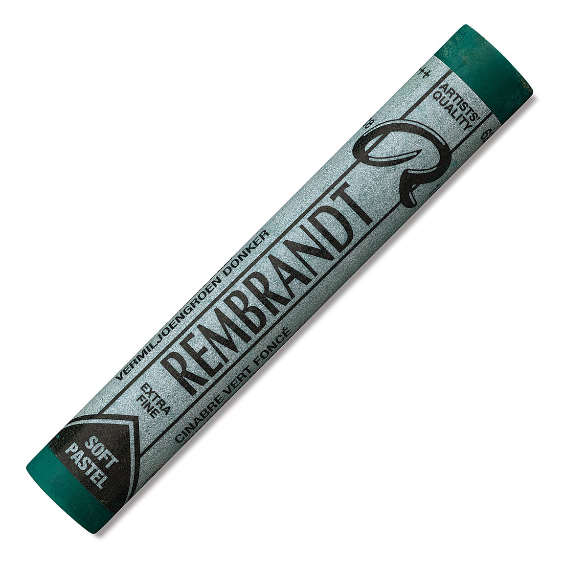 Rembrandt Soft Pastel - Cinnabar Green Deep 627.5, Full Stick
