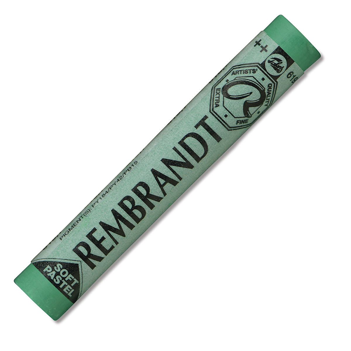 Rembrandt Soft Pastel - Permanent Green Deep 619.7, Full Stick