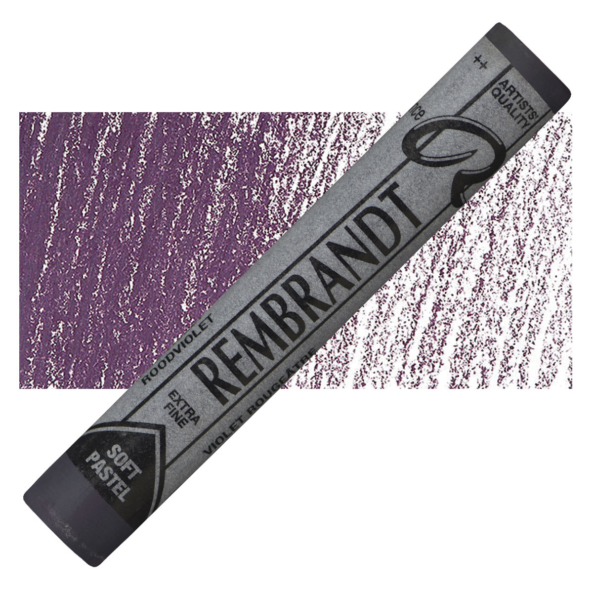 Rembrandt Soft Pastel - Red Violet 545.2 pastel and swatch