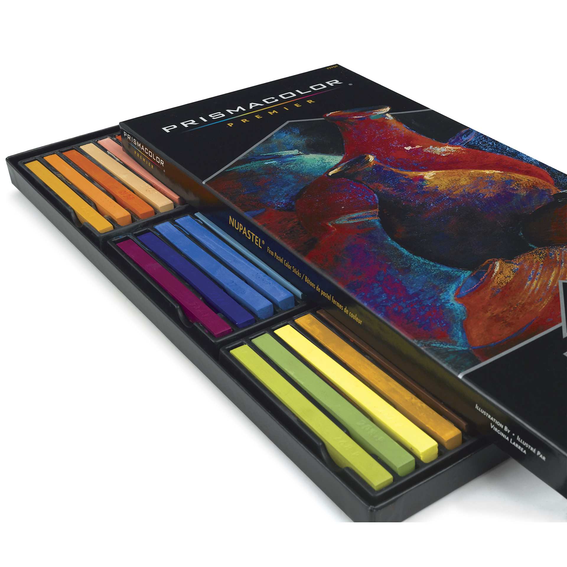 Prismacolor Premier NuPastel Color Sticks - Assorted Colors, Set of 36