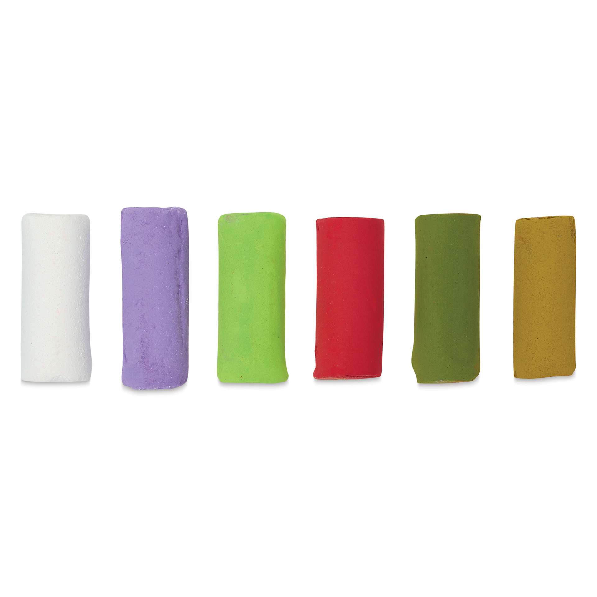Sennelier Soft Pastels - Set of 6, Claude Monet, Half-Sticks, contents outside of packaging