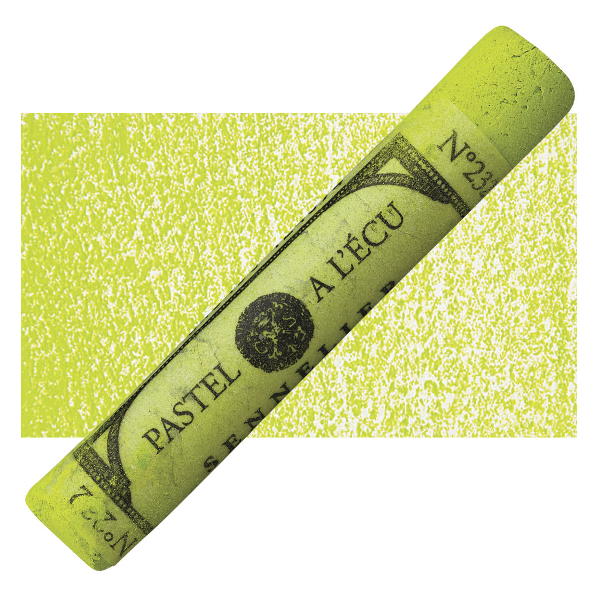 Sennelier Soft Pastel - Chromium Green 232 pastel and swatch