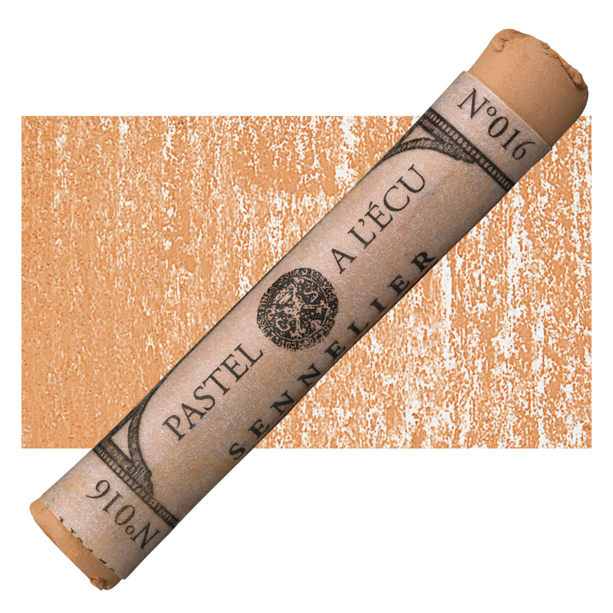 Sennelier Soft Pastel - Flesh Ochre pastel and swatch