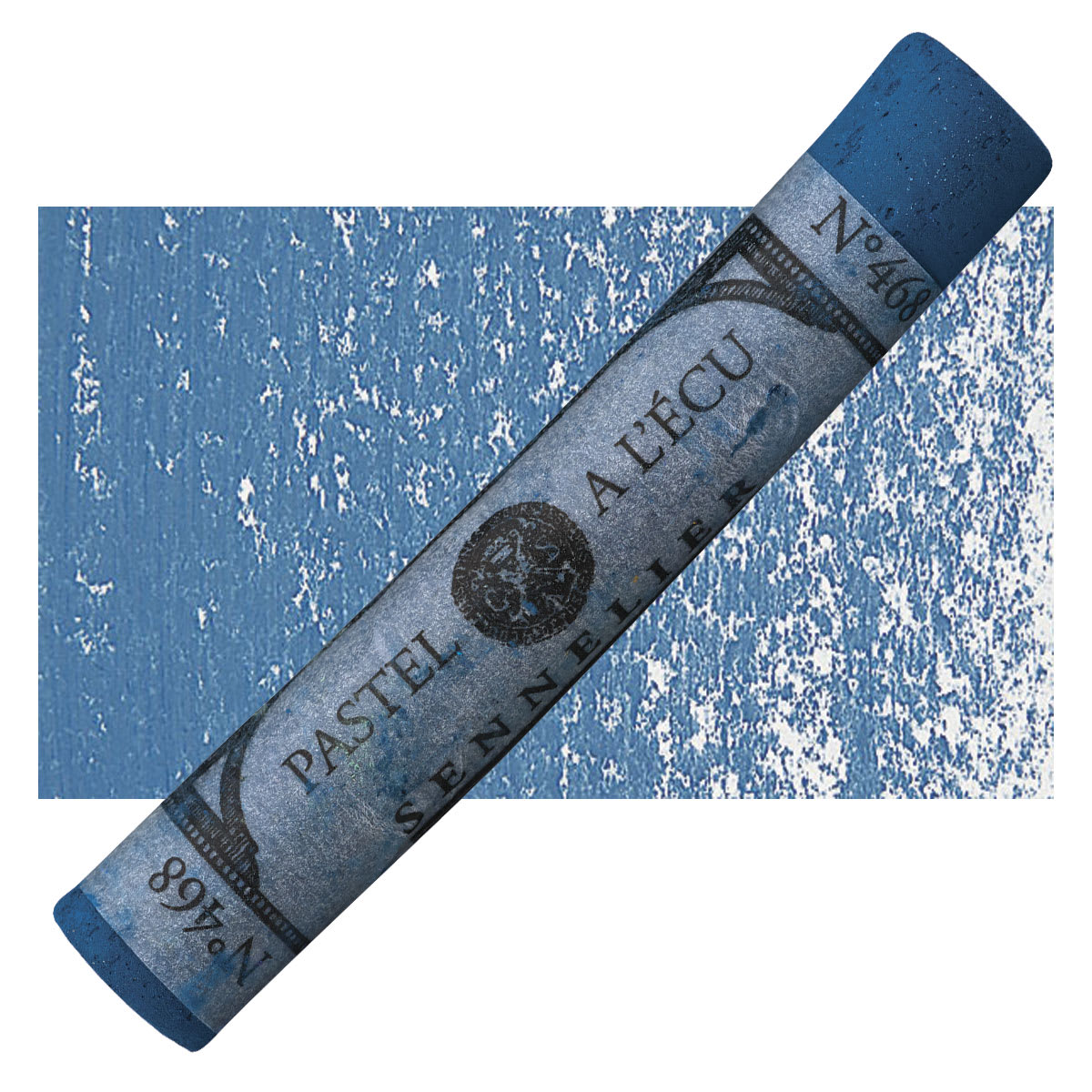 Sennelier Soft Pastel - Intense Blue pastel and swatch
