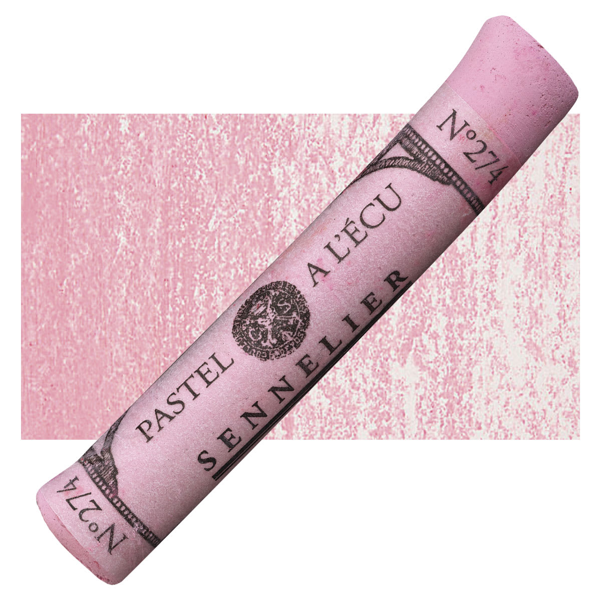 Sennelier Soft Pastel - Pink Lake pastel and swatch