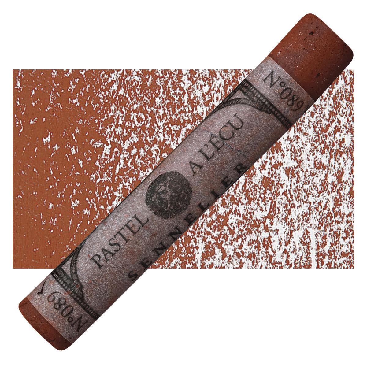 Sennelier Soft Pastel - Venetian Red 089 pastel and swatch
