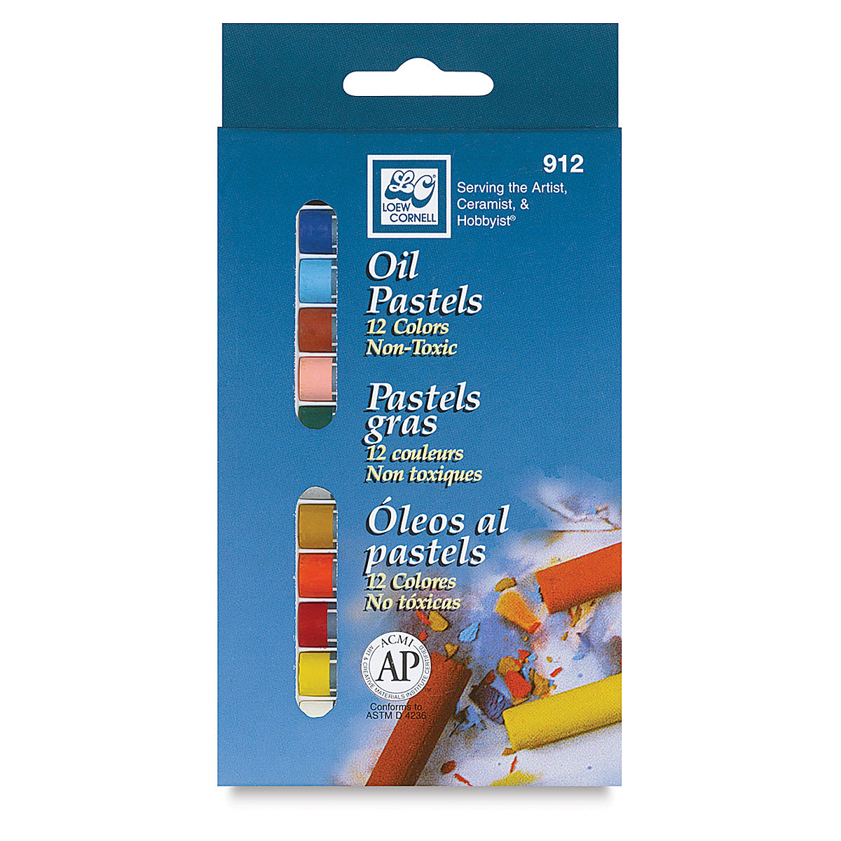 Oil Pastels, Set of 12