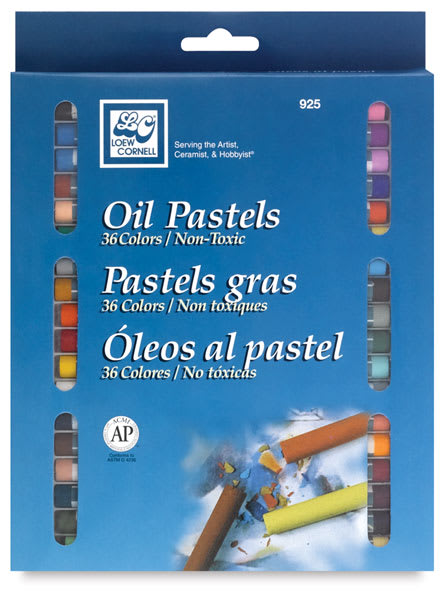 Oil Pastels, Set of 36