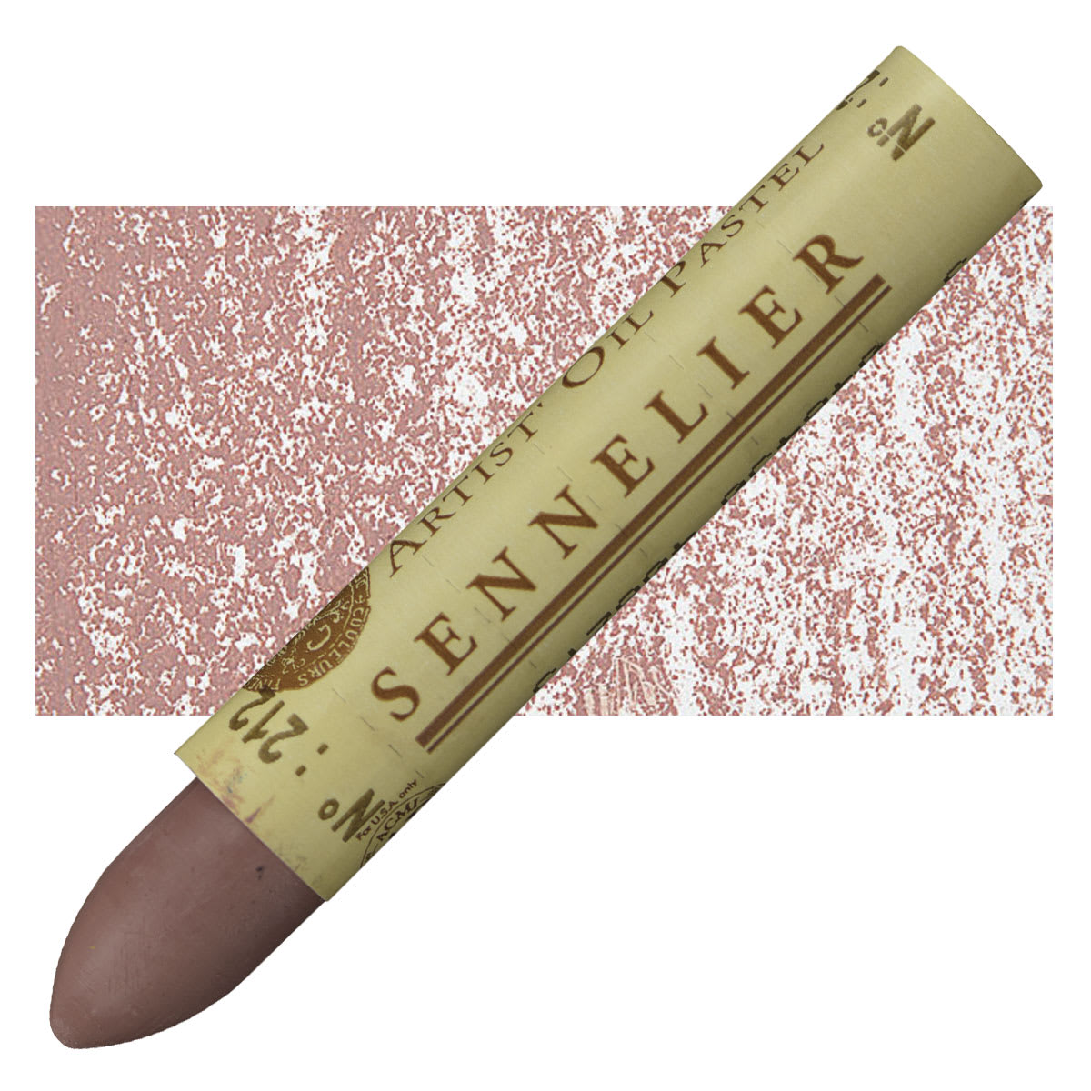 Sennelier Oil Pastel - Mummy oil pastel and swatch