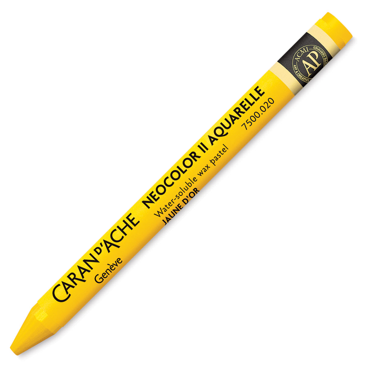 Caran d'Ache Neocolor II Aquarelle Artists' Pastel - Golden Yellow