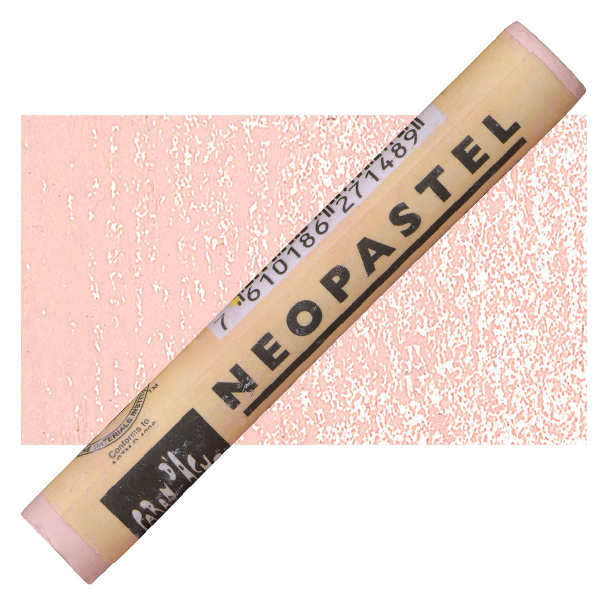 Caran d'Ache Neopastel - Granite Rose pastel and swatch