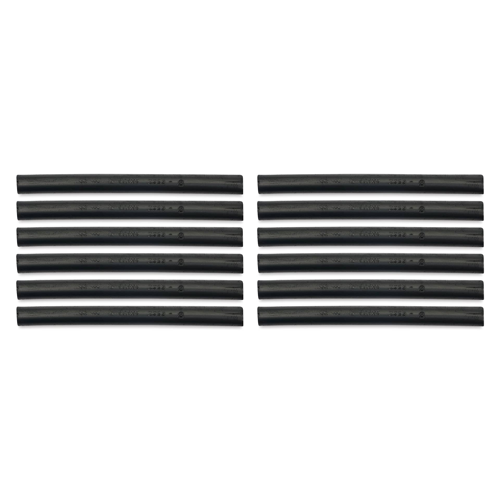 Conté à Paris Compressed Charcoal - B-Soft, Box of 12