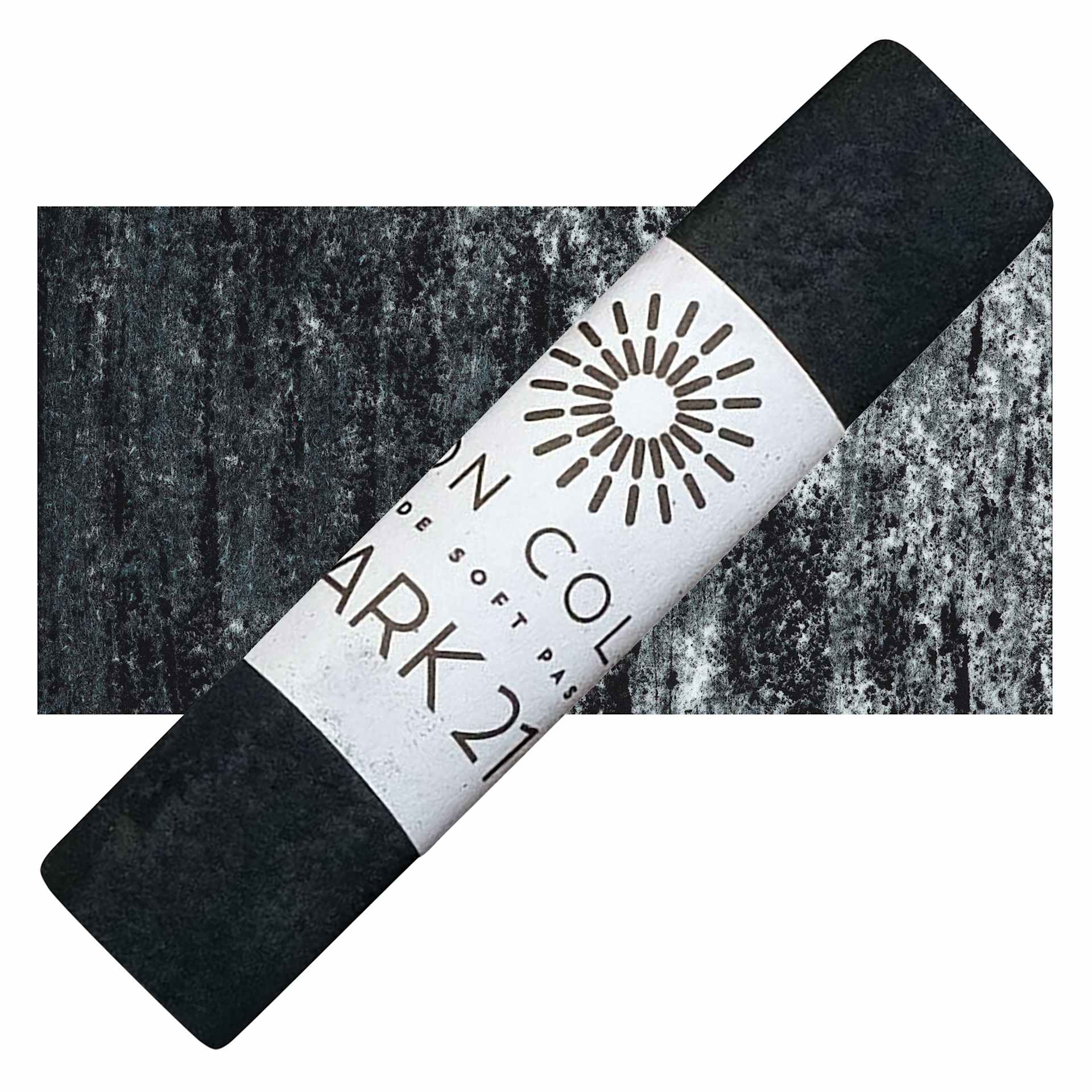 Unison Handmade Pastel - Dark 21 pastel and swatch