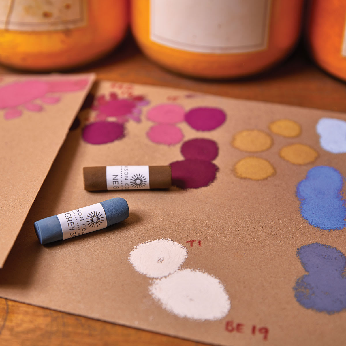 Unison Handmade Pastels (Pastels and swatches)