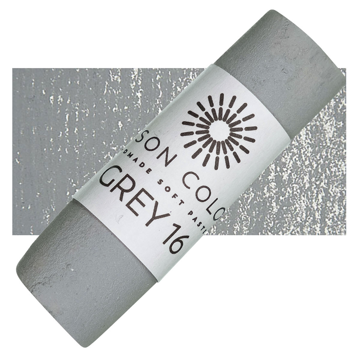 Unison Handmade Pastel - Gray 16 pastel and swatch