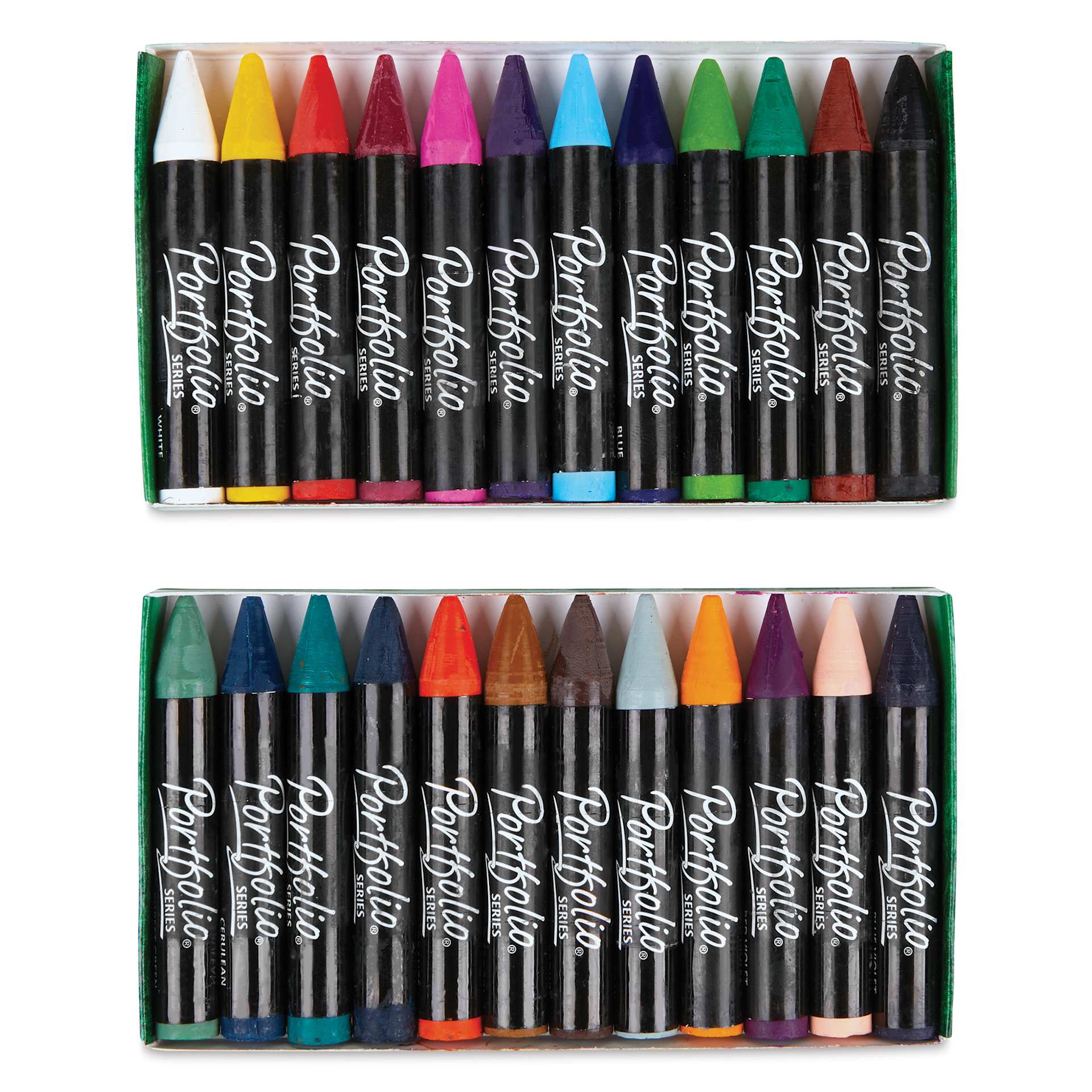 Portfolio Series Watersoluble Oil Pastel Set - Assorted Colors, Set of 24 (set contents)