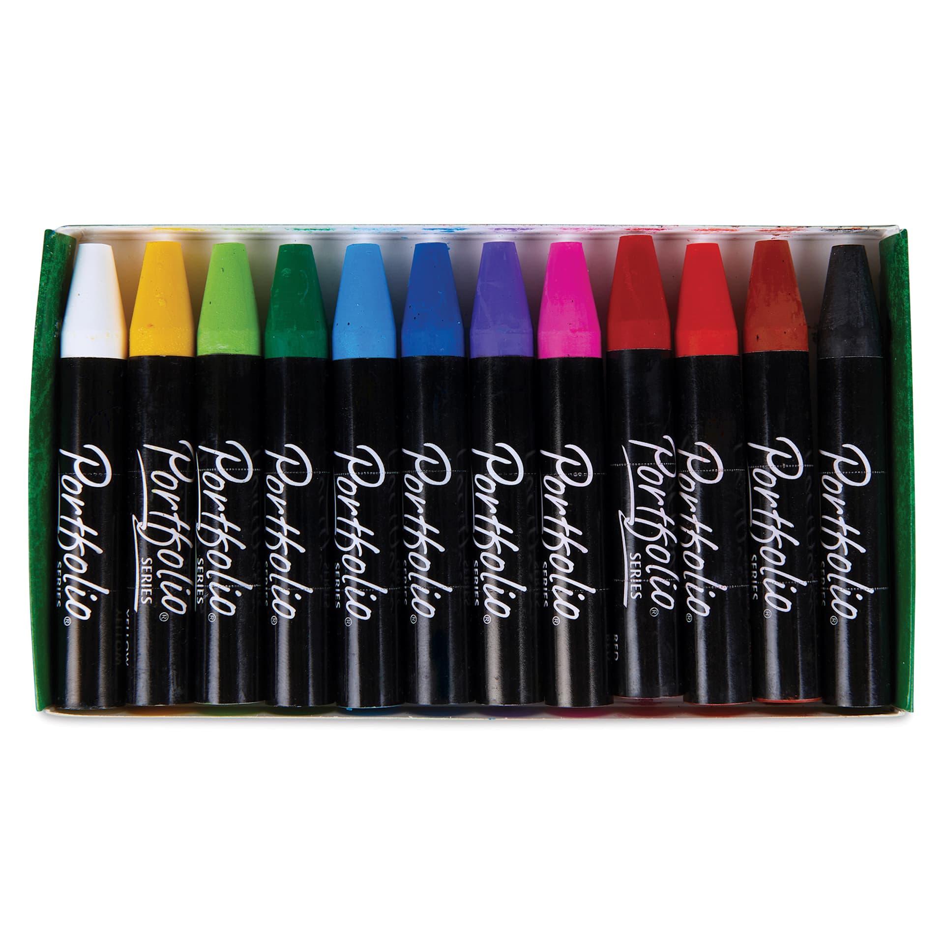 Portfolio Series Watersoluble Oil Pastel Set - Assorted Colors, Set of 12 (set contents)