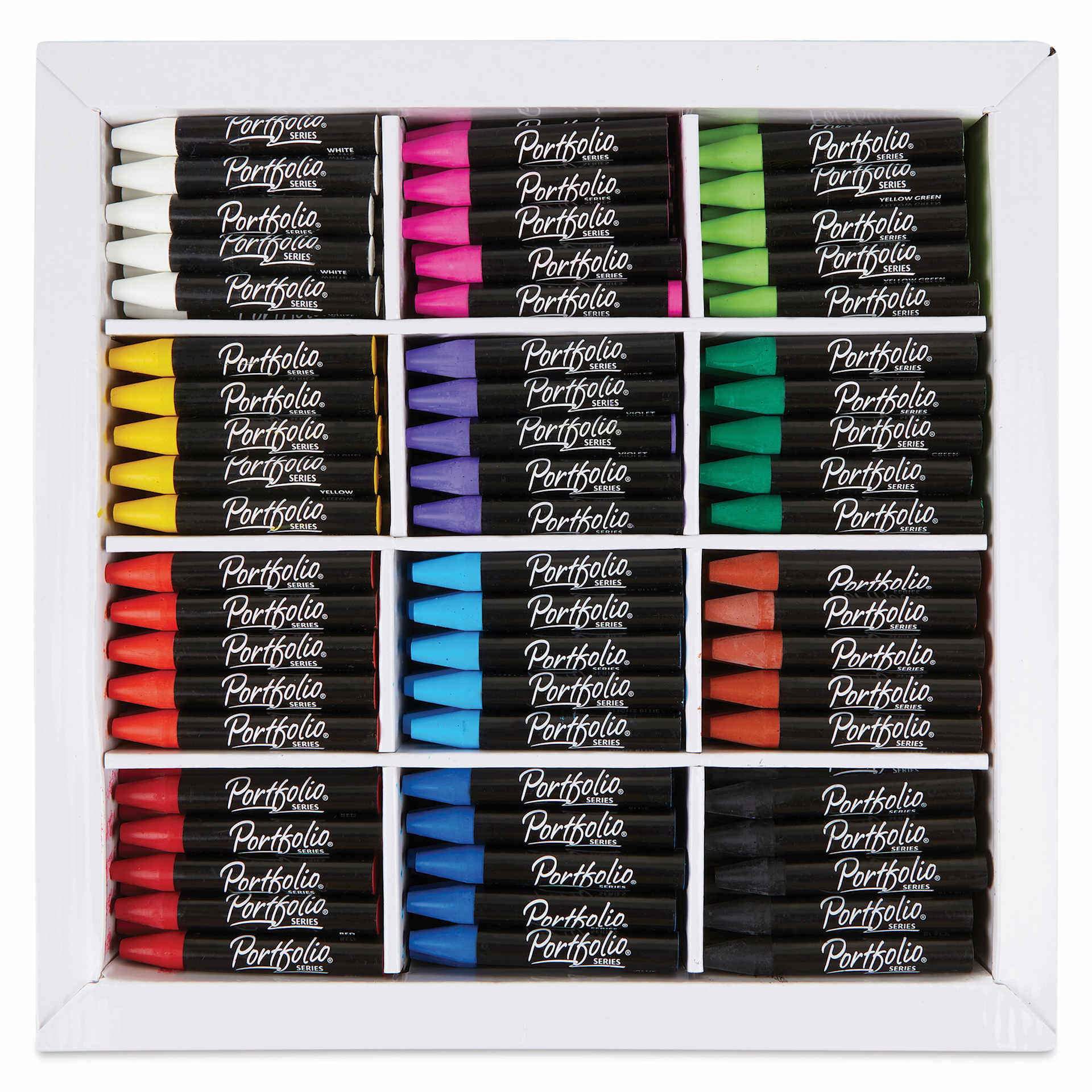 Portfolio Series Watersoluble Oil Pastel Set - Assorted Colors, Class Pack of 300 (set contents)