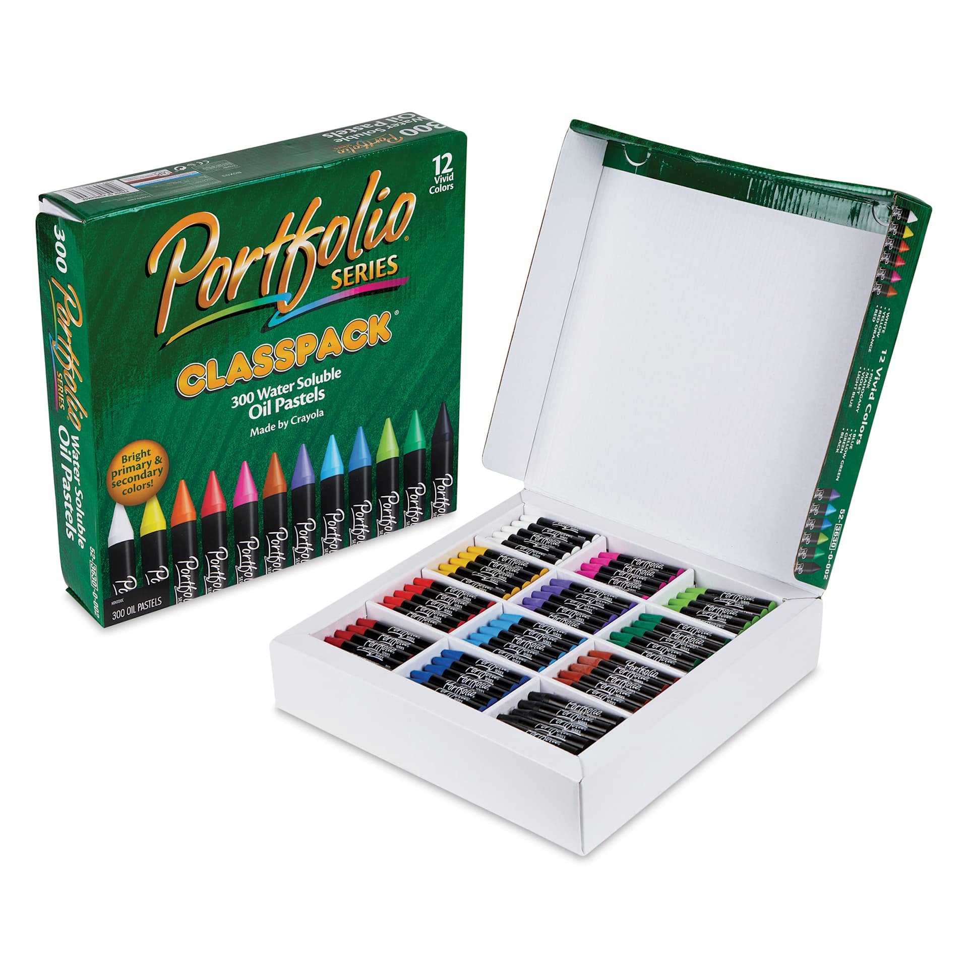 Portfolio Series Watersoluble Oil Pastel Set - Assorted Colors, Class Pack of 300