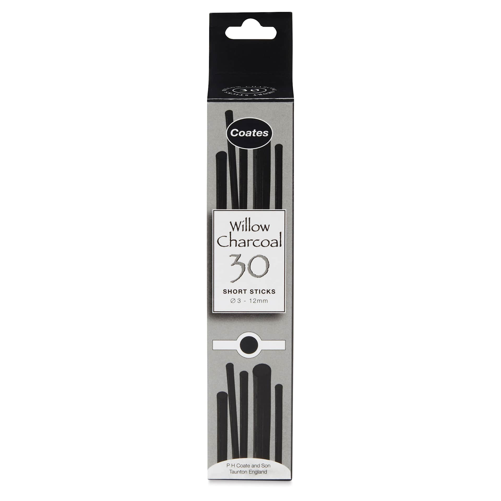 Coates Premium Artist's Willow Charcoal 
